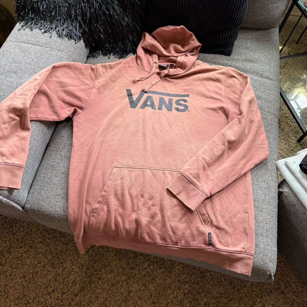 Vans Men's Dusty Pink Hoodie